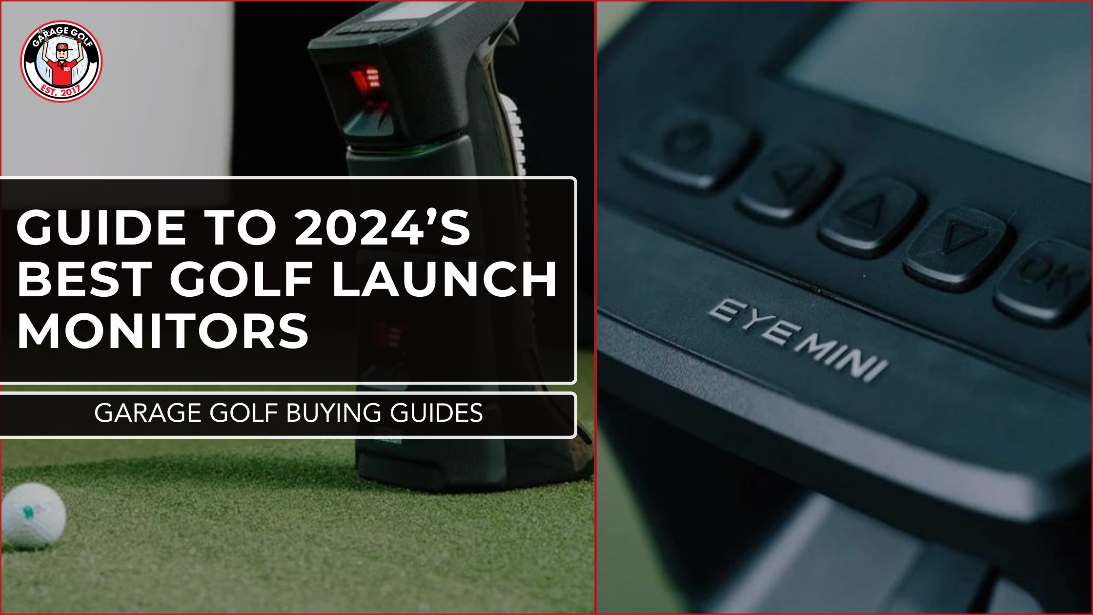 Garage Golf Buying Guide - Launch Monitors