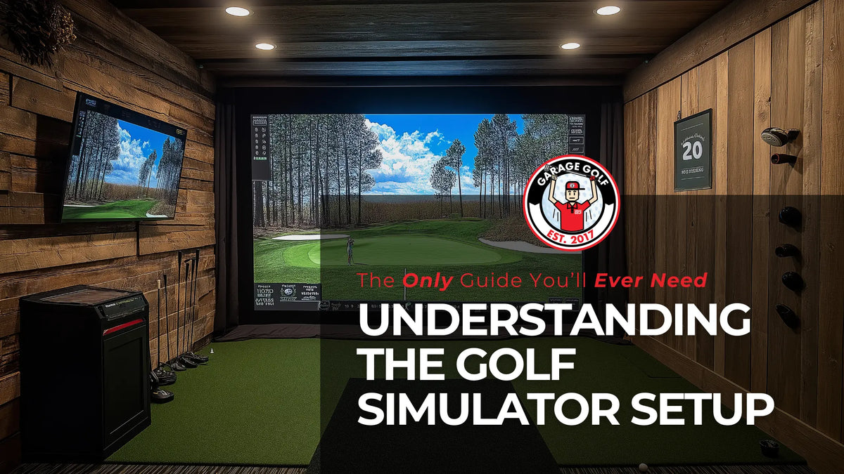 Golf Sim View Home Golf Simulator Setup Guide Tips | Garage Golf