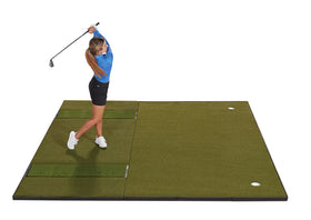Fiberbuilt Grass Series Combo Mat System - Double Hitting - 10'x10' - 0