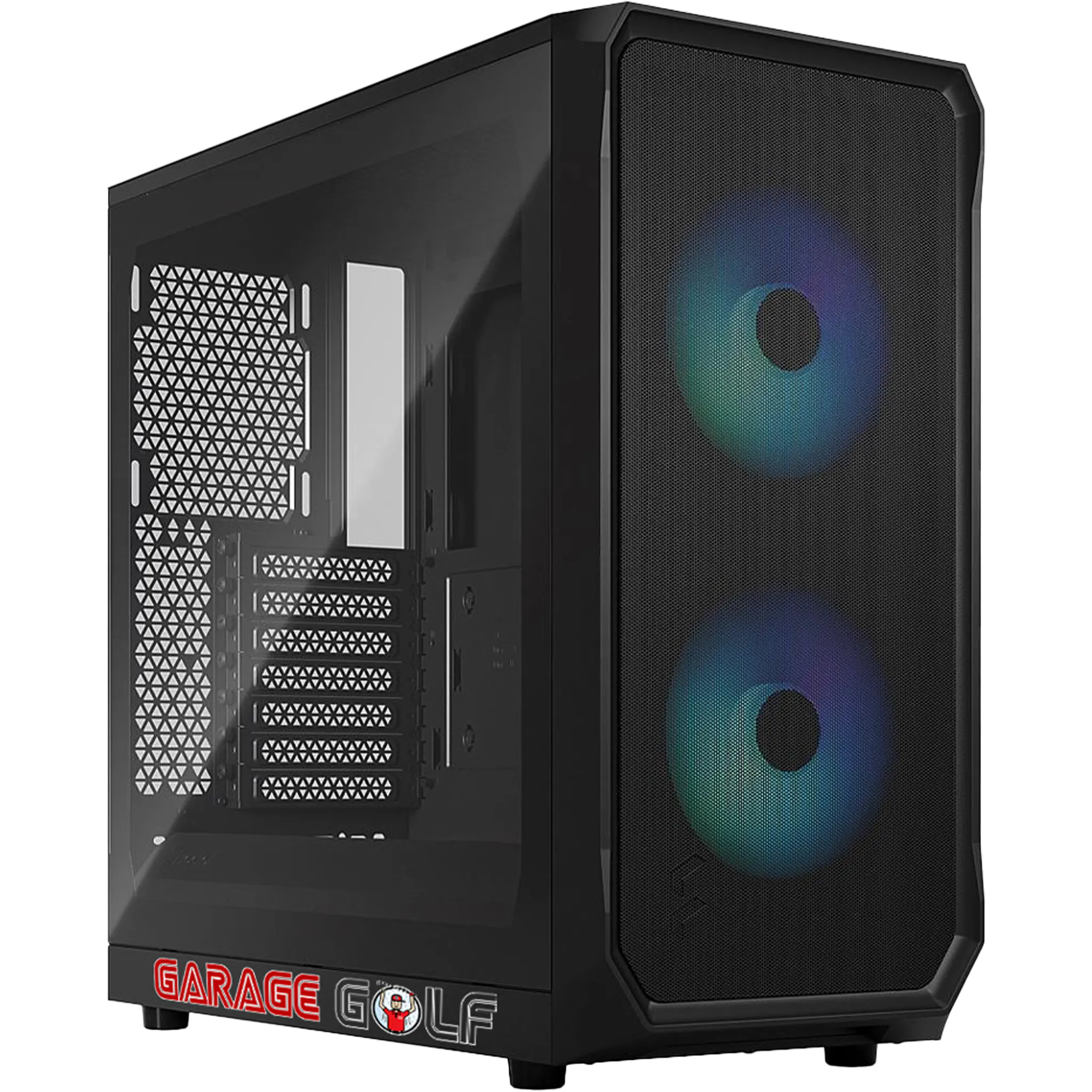 PARGraphics CardNVIDIA® GeForce RTX™ 4060ProcessorIntel® Core™ i7-12700F 12-CoresMotherboardASUS TUF GAMING B760M-PLUS WIFIMemory32GB DDR5 6000MHzStorage2TB NVME SSDPower SupplyMSI MPG 750W GOLDCooling120mm RGB Tower with RGB Fans