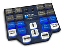 Blue Club Keyboard Flex 5 with LED backlit buttons