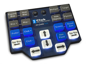 Blue Club Keyboard Flex 5 with LED backlit buttons