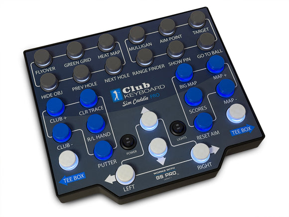 Steel Blue Club Keyboard Pro 4 with LED backlit buttons