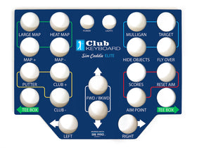 Buy water-hazard-blue Club Keyboard Elite Series Faceplates