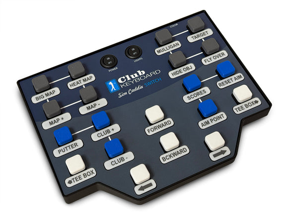 Steel Blue Club Keyboard Switch