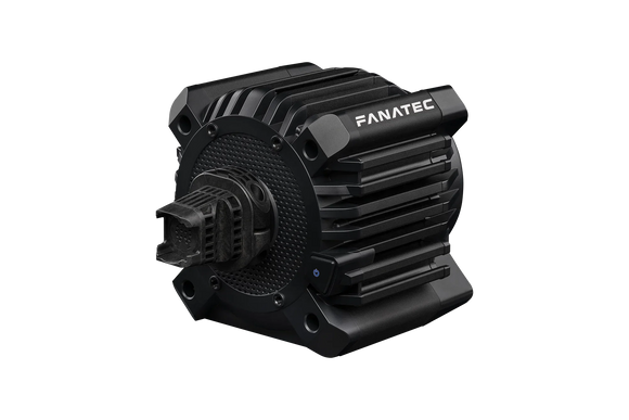 Fanatec ClubSport direct drive wheelbase — high-torque motor unit included in turnkey racing simulator setups