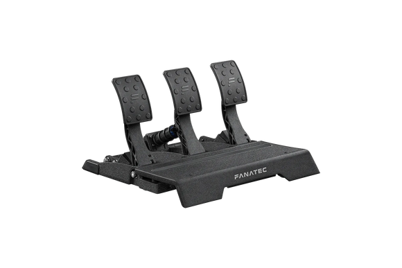 Fanatec CSL Elite Pedals V2 — two-pedal set with load cell brake for entry-level sim racing