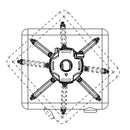 Carls Flush Mount Projector Mount