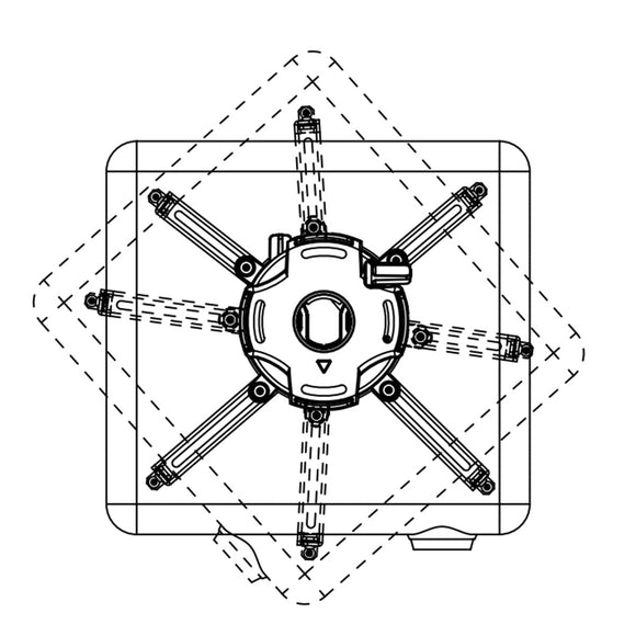 Carls Flush Mount Projector Mount