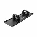 Carls Place Launch Monitor Frame Mount NVISAGE N1 top view black metal panel logo.