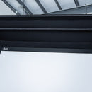 Carl's Place Movable Ceiling Crossbar lower front view.