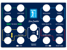 Buy water-hazard-blue Club Keyboard Classic Series Faceplates