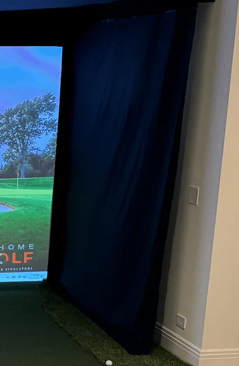 SIG Golf Simulator Curtains - 0