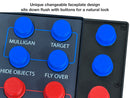 Club Keyboard Classic 3 with the removable faceplate taken off
