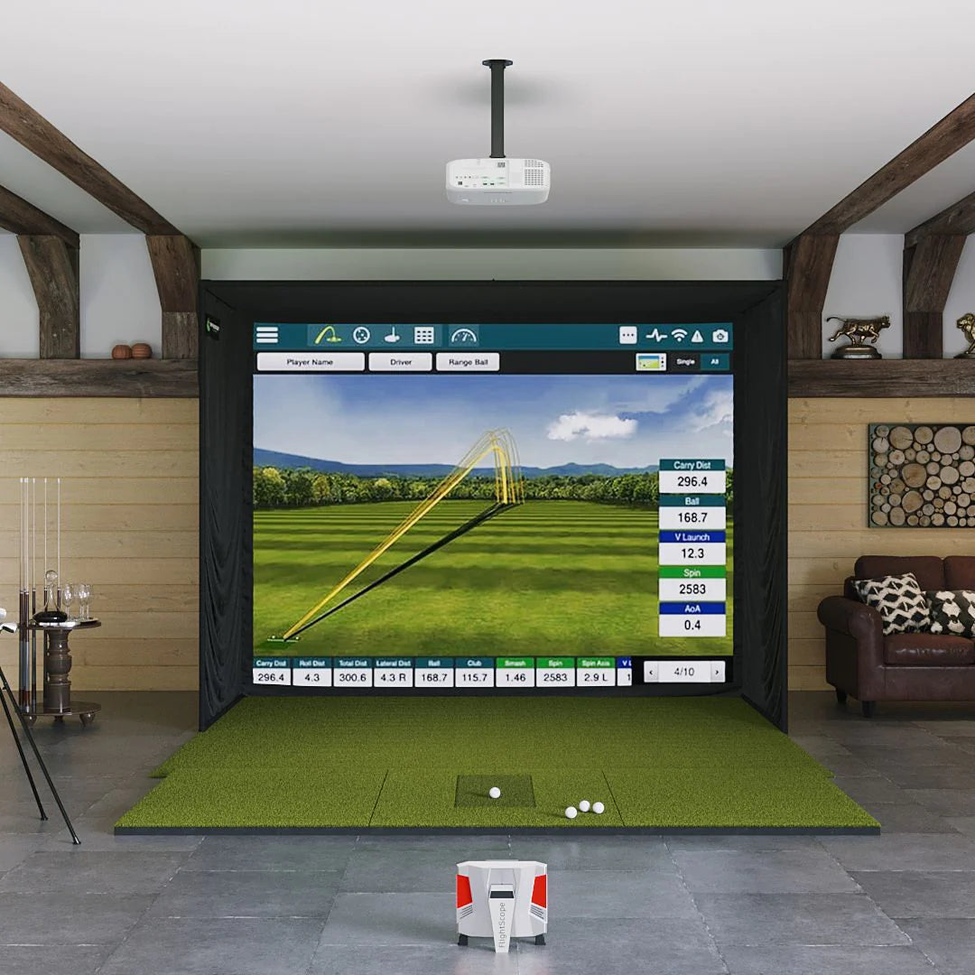 Flightscope X3 SIG10 Golf Simulator Package | Garage Golf
