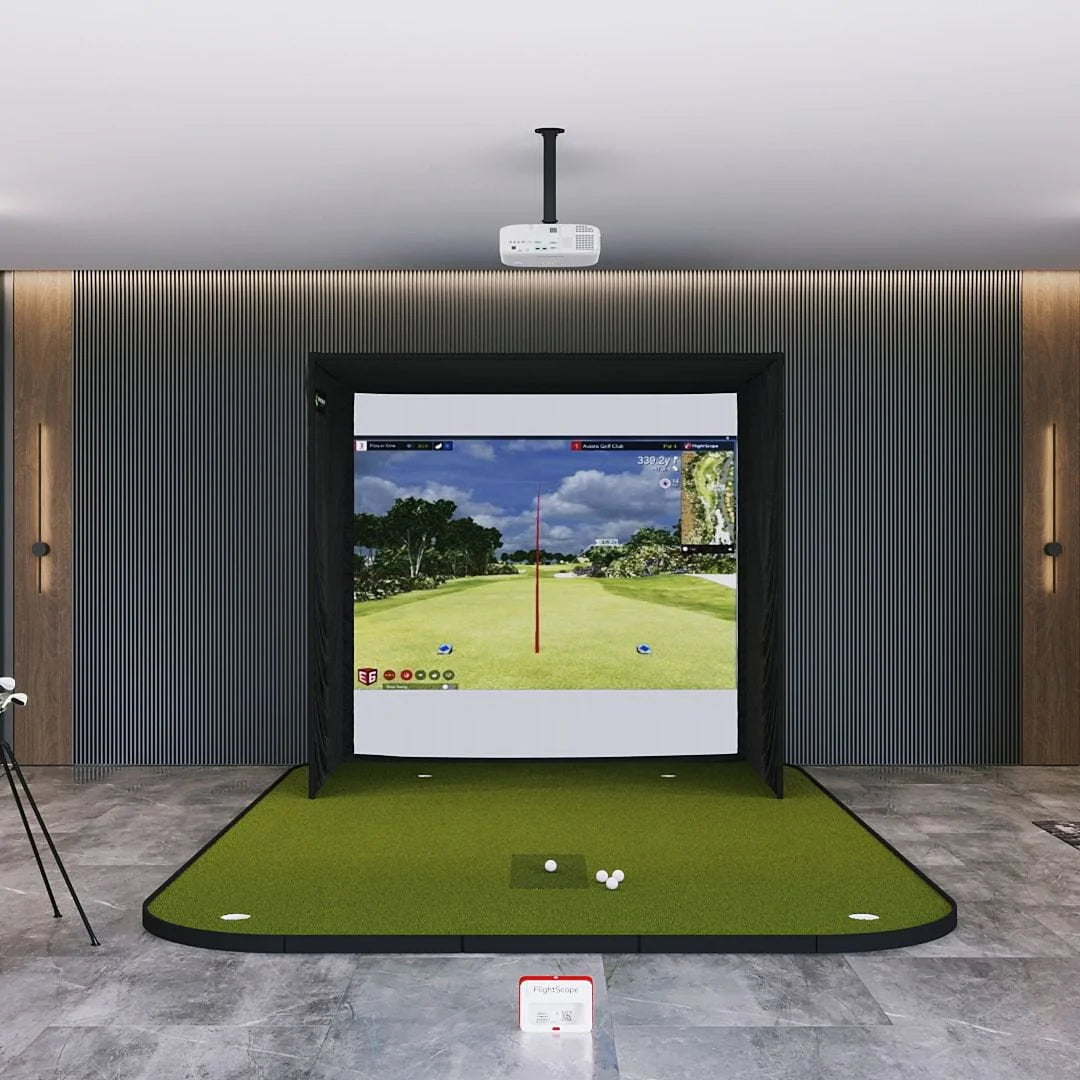 Flightscope-mevo-plus-sig8-with-simulator-flooring