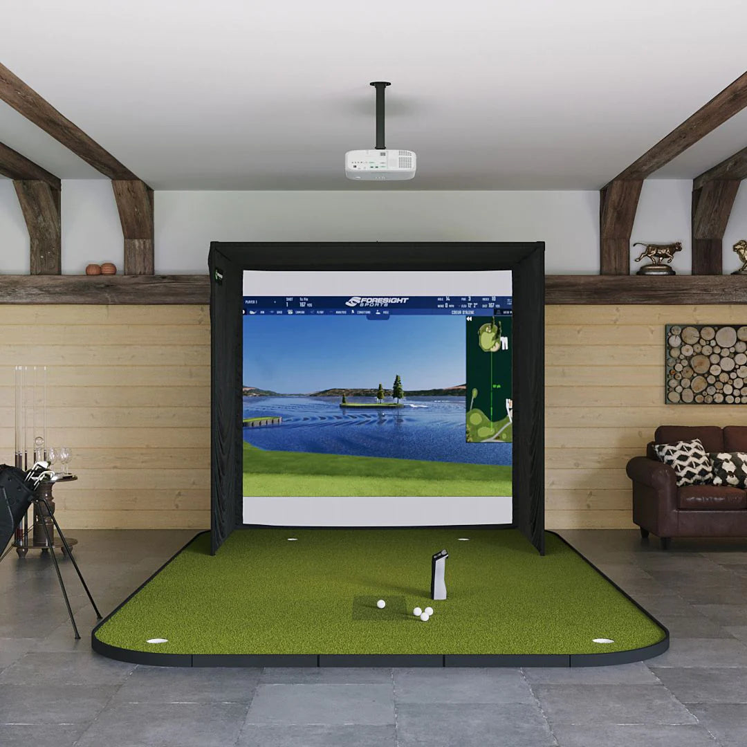 Foresight-GCQuad-SIG8-Package-With-Golf-Simulator-Flooring