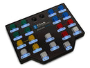 Club Keyboard Switch with the text labels lit white