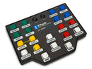 Cart Path Gray Club Keyboard Switch with 20 buttons and backlit text labels