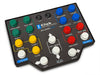 Cart Path Gray Club Keyboard Elite 3 with 20 labeled buttons for GSPro