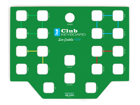 Buy deep-rough-green Club Keyboard Flex Series Faceplates
