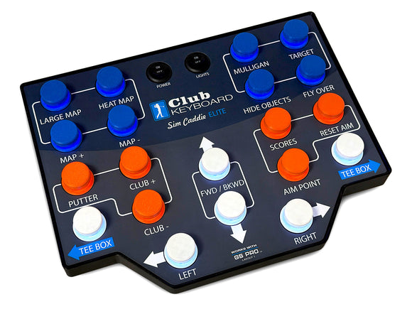 Orange Club Keyboard Elite 3 with LED backlit buttons