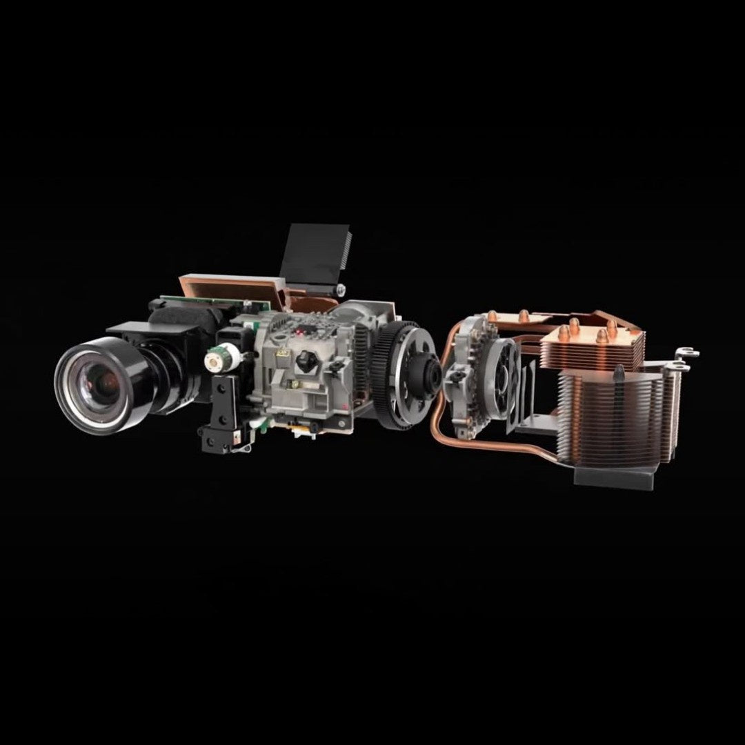 Exploded view of the BenQ AK800ST sealed laser engine