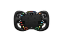 Fanatec Podium GT3 Endurance steering wheel — front view with LED rev lights and carbon fiber construction