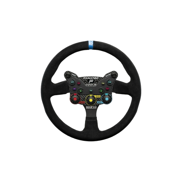 Fanatec Podium Steering Wheel Monte Carlo Rally included with the Turnkey Racing Sims Formula Motion