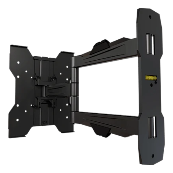 Thin Articulating Mount for 13" to 46" Flat Panel Screens extended back view.