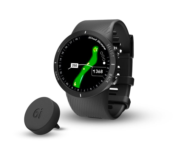 Shot Scope V5 GPS Watch Black