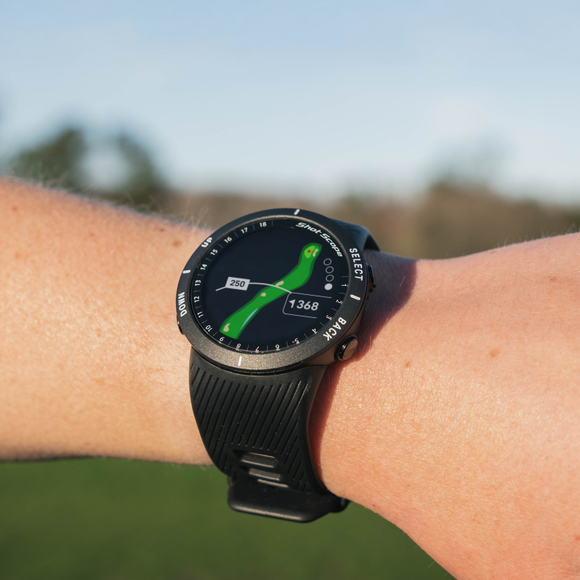 Shot Scope V5 GPS Watch Black
