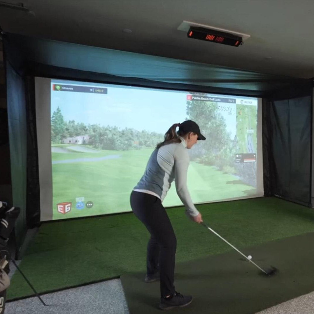 SportScreen Vanish Series Retractable Golf Enclosure | Garage Golf