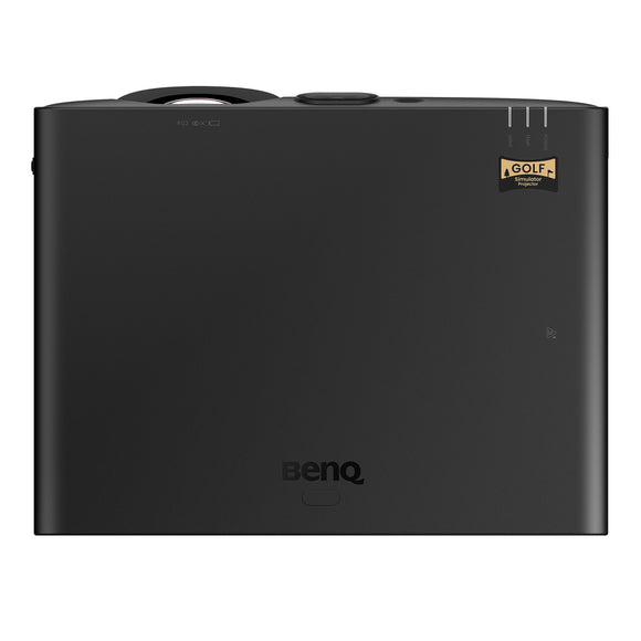 BenQ AK800ST 4K laser golf simulator projector, top view
