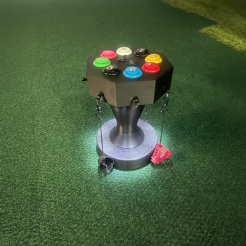 Anthem Golf Revolver Tee Carousel, 8 position rotating tee holder