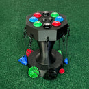 Anthem Golf Revolver Tee Carousel Birtee Edition, color matched numbered buttons and Birtees