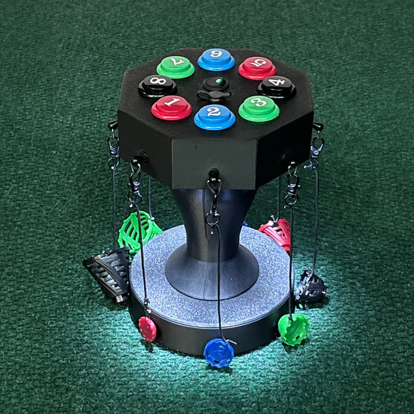 Anthem Golf Revolver Tee Carousel Birtee Edition, lighted model with Birtees