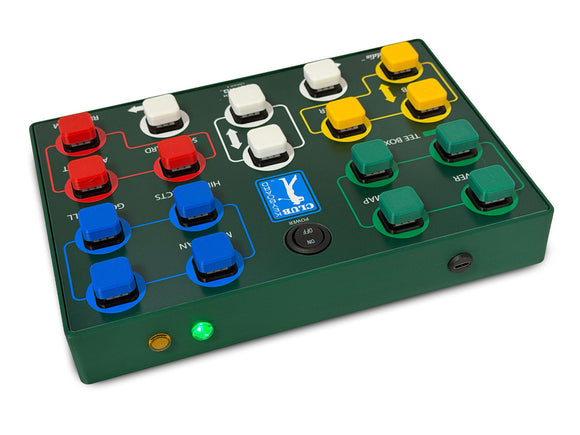 rear of the Club Keyboard Classic 3 showing the USB connection