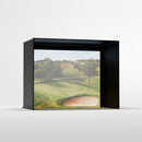 Carl's Place DIY Home Golf Simulator Enclosure With Impact Screen-9