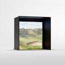 Carl's Place DIY Home Golf Simulator Enclosure With Impact Screen-11