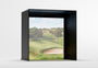 Carl's Place DIY Home Golf Simulator Enclosure With Impact Screen
