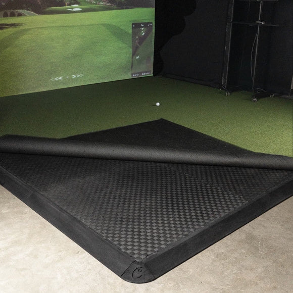 Golf Room Floor Tile System - Golf Sim Depot