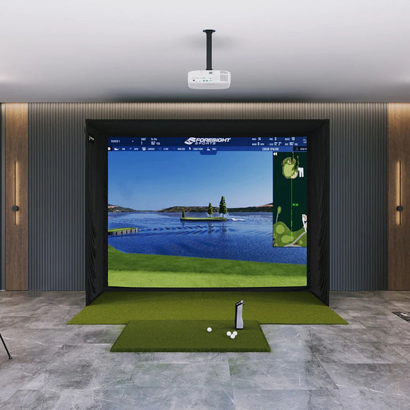 foresight-gcquad-sig10-golf-simulator-with-5x5-golf-mat