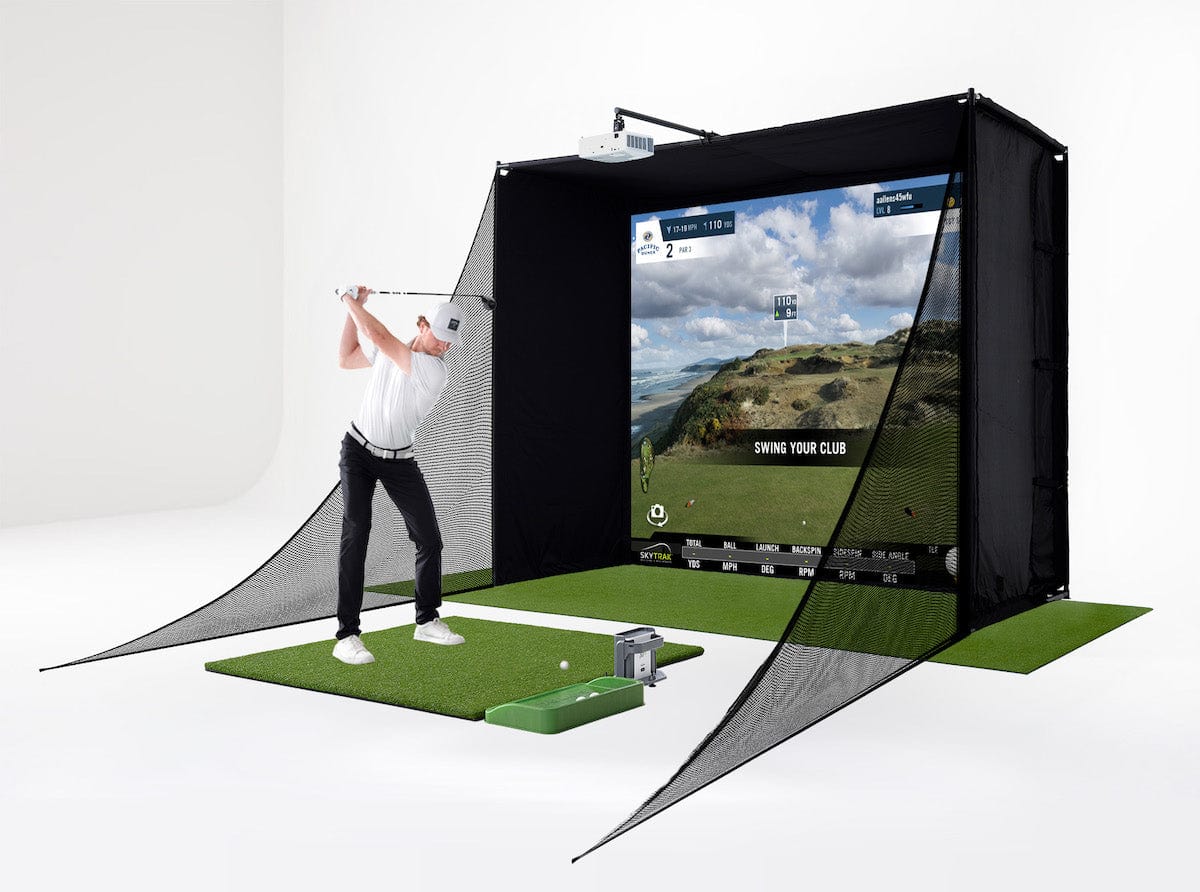 SkyTrak+ Golf Simulator Studio Pro Package