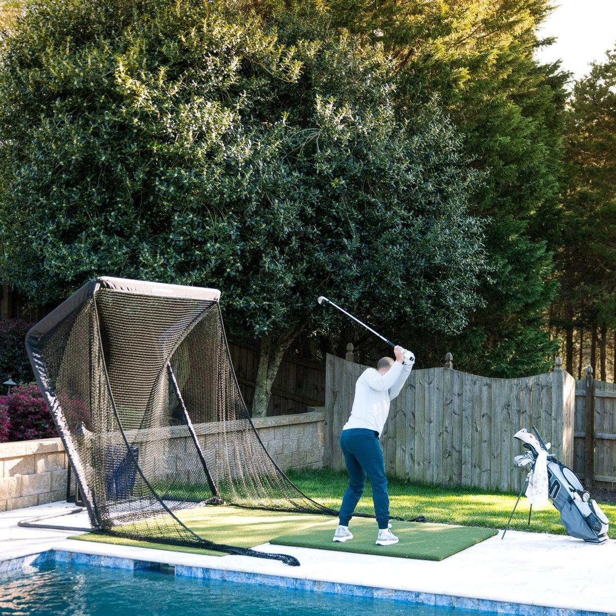 Pvc Golfnet SwingNet Pro Golf Net | Garage Golf