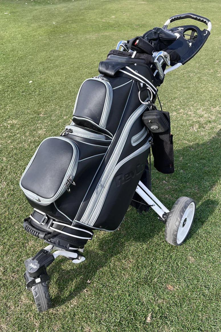 RevCore Matte Black on Push Cart