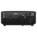 Optoma GT2300HDR 1080p short throw laser projector, rear connection panel