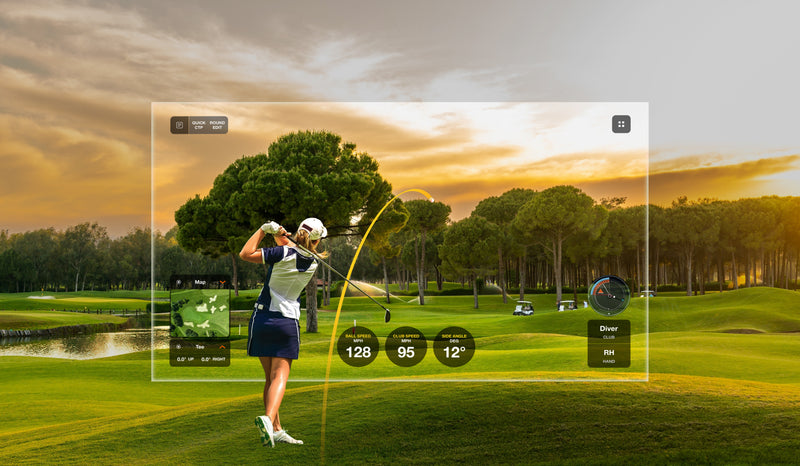 Golf simulator using an Optoma short throw laser projector