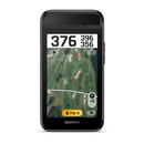 Garmin Approach G82 front view showing aerial imagery of a hole