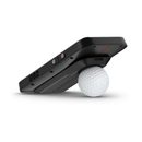 Garmin Approach G82 on its radar stand resting on a golf ball